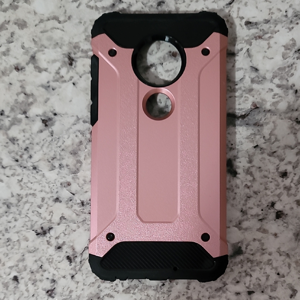 Durable Pink Phone Case Motorola Moto G7